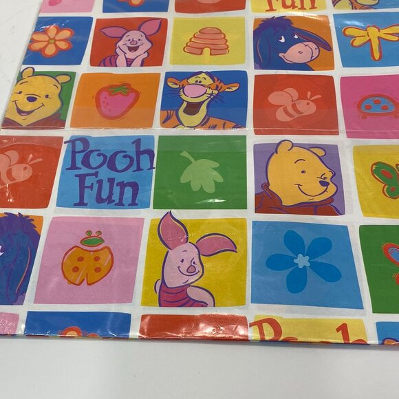 Disney's Winnie the Pooh vtg hallmark Gift wrap - Picture 3 of 3
